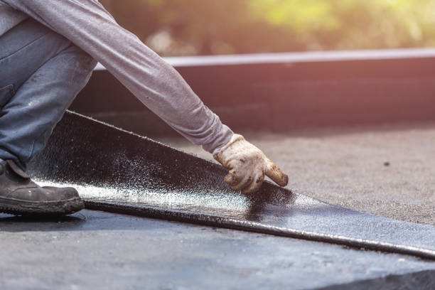 Professional Foundation Crack Repair technician working in Muir, MI